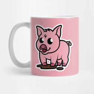 Pig - Piggy - Cartoon Animals - Cartoon Island Mug